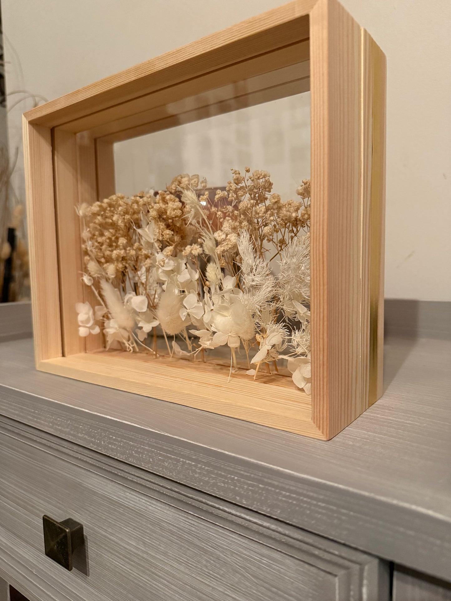 8x10 Dried Flower Art