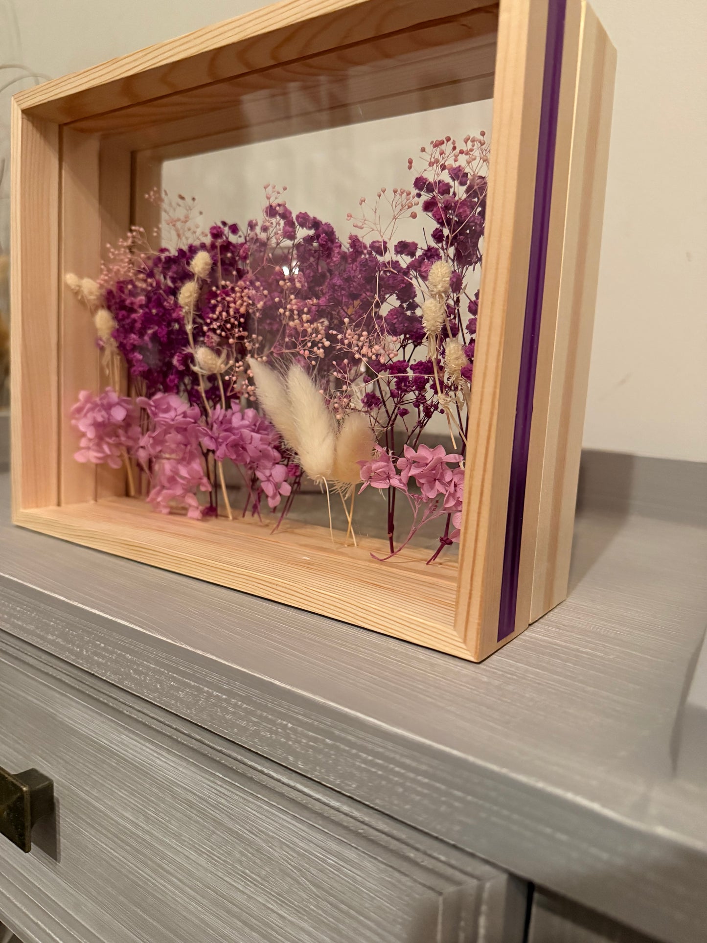 8x10 Dried Flower Art