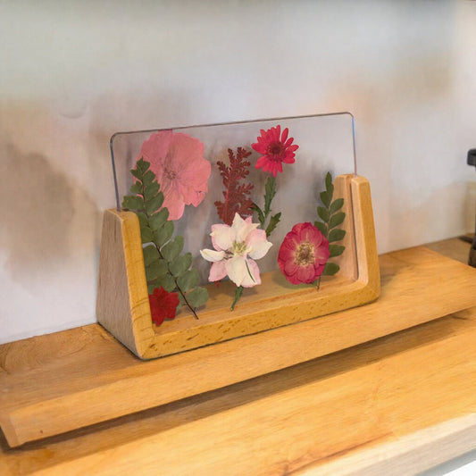 4x6 U-Shaped Flower Art