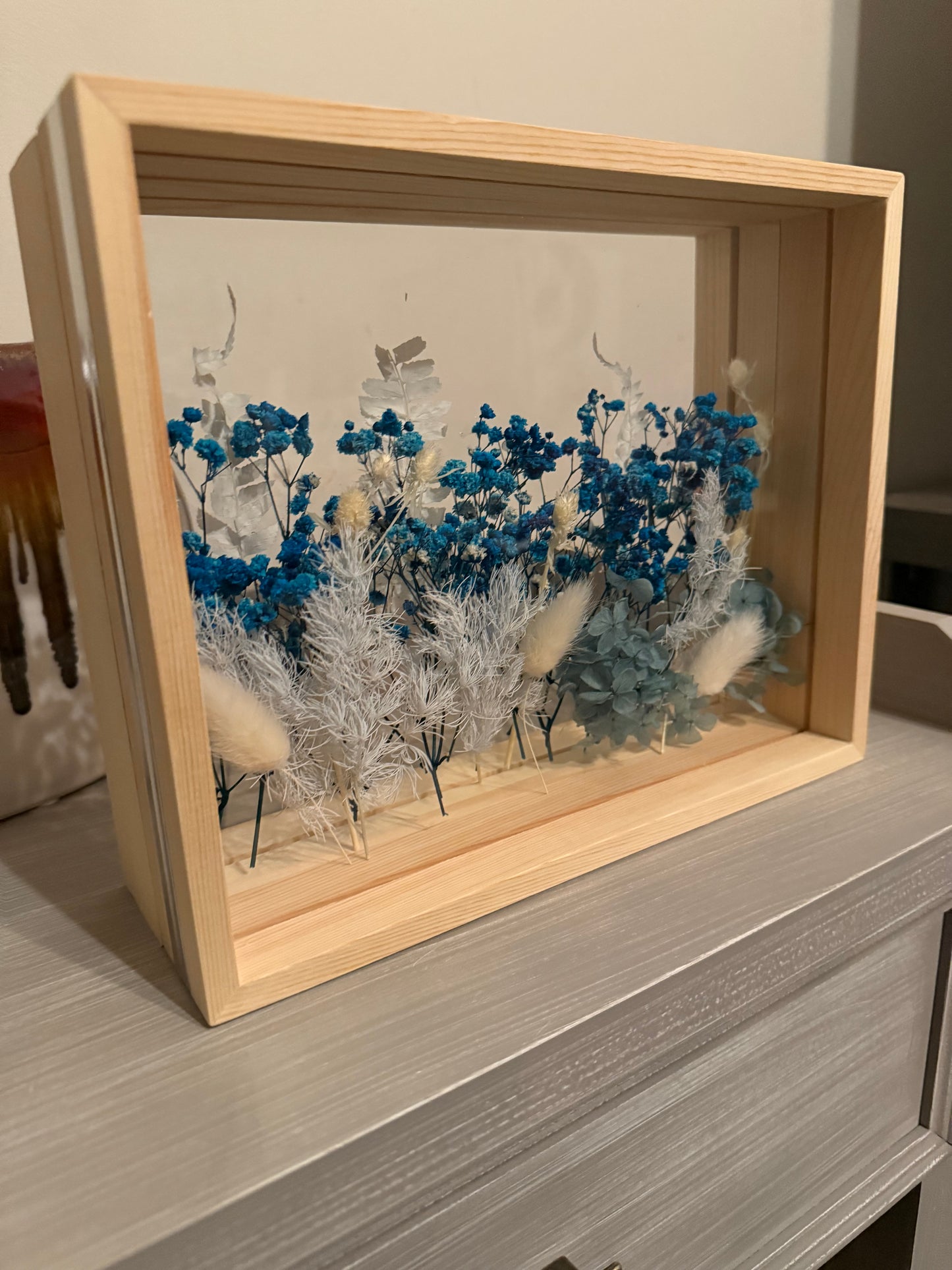 8x10 Dried Flower Art
