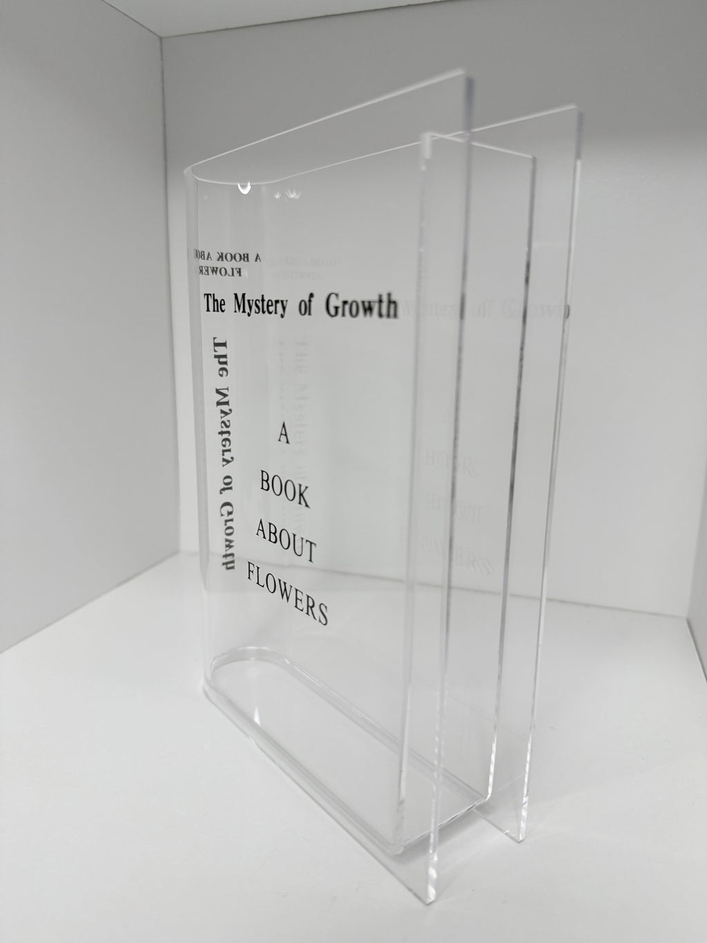 Acrylic Book Vase