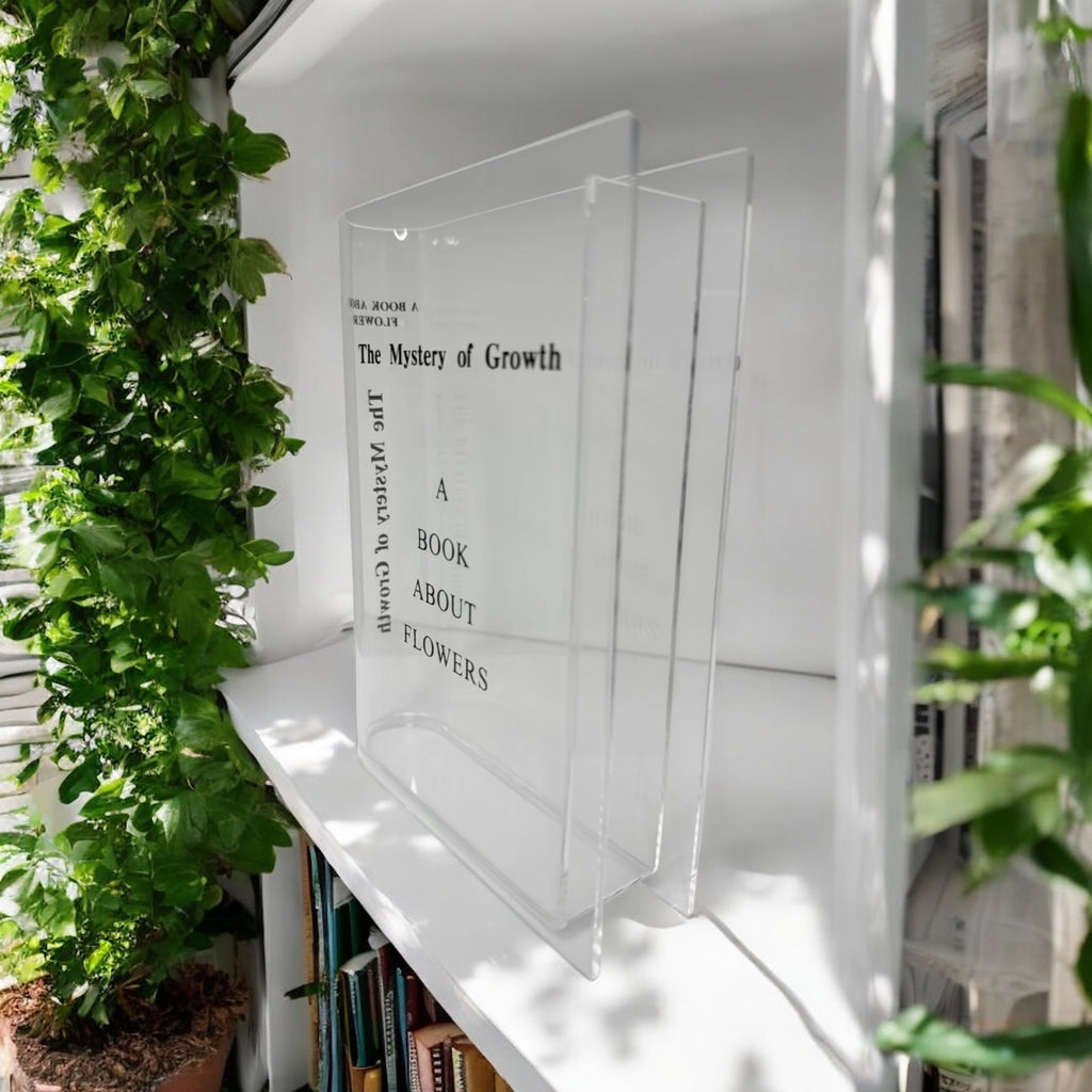 Acrylic Book Vase