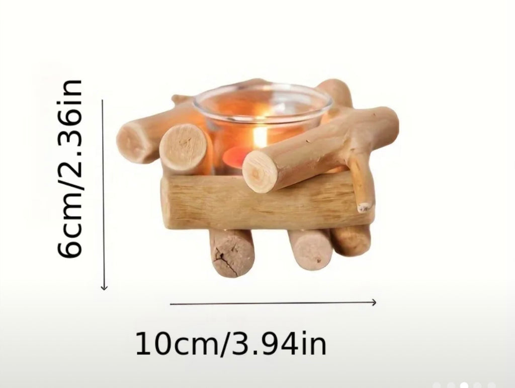 Small campfire tea light candle holder ONLY A FEW LEFT!
