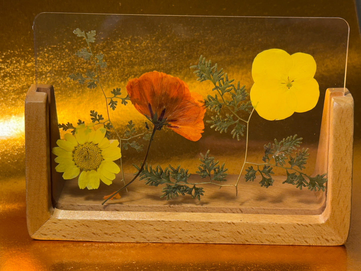 4x6 U-Shaped Flower Art