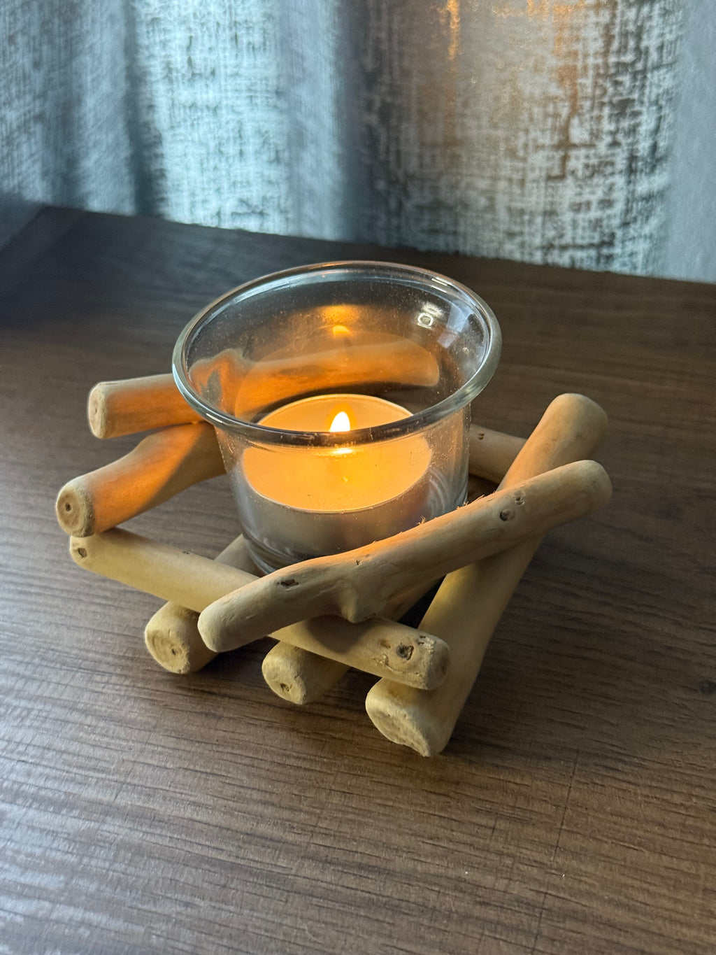 Small campfire tea light candle holder ONLY A FEW LEFT!