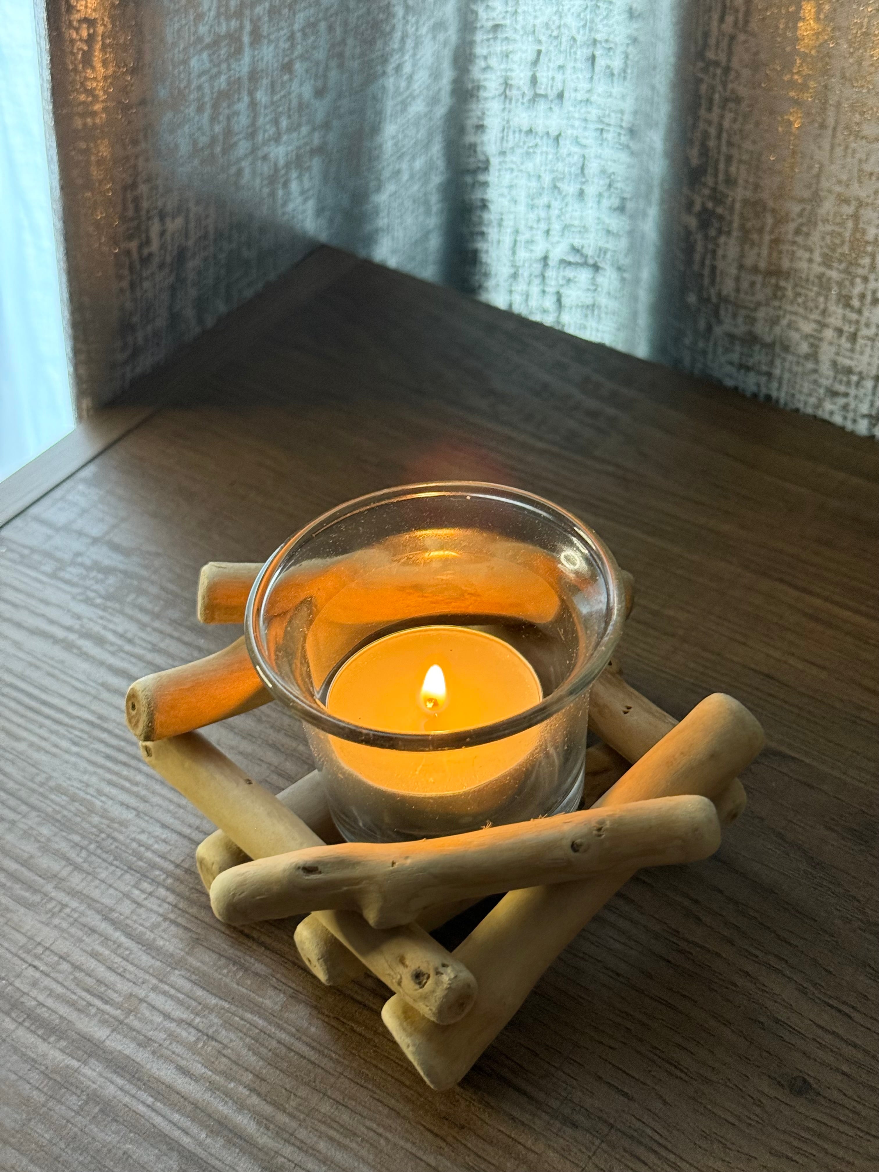 Small campfire tea light candle holder ONLY A FEW LEFT!