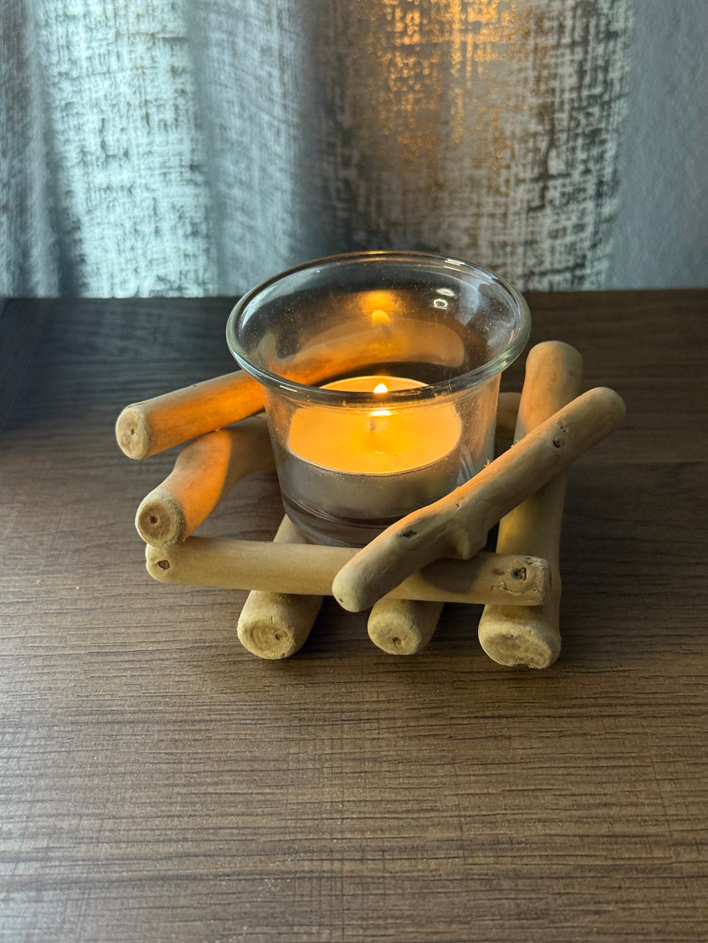 Small campfire tea light candle holder ONLY A FEW LEFT!