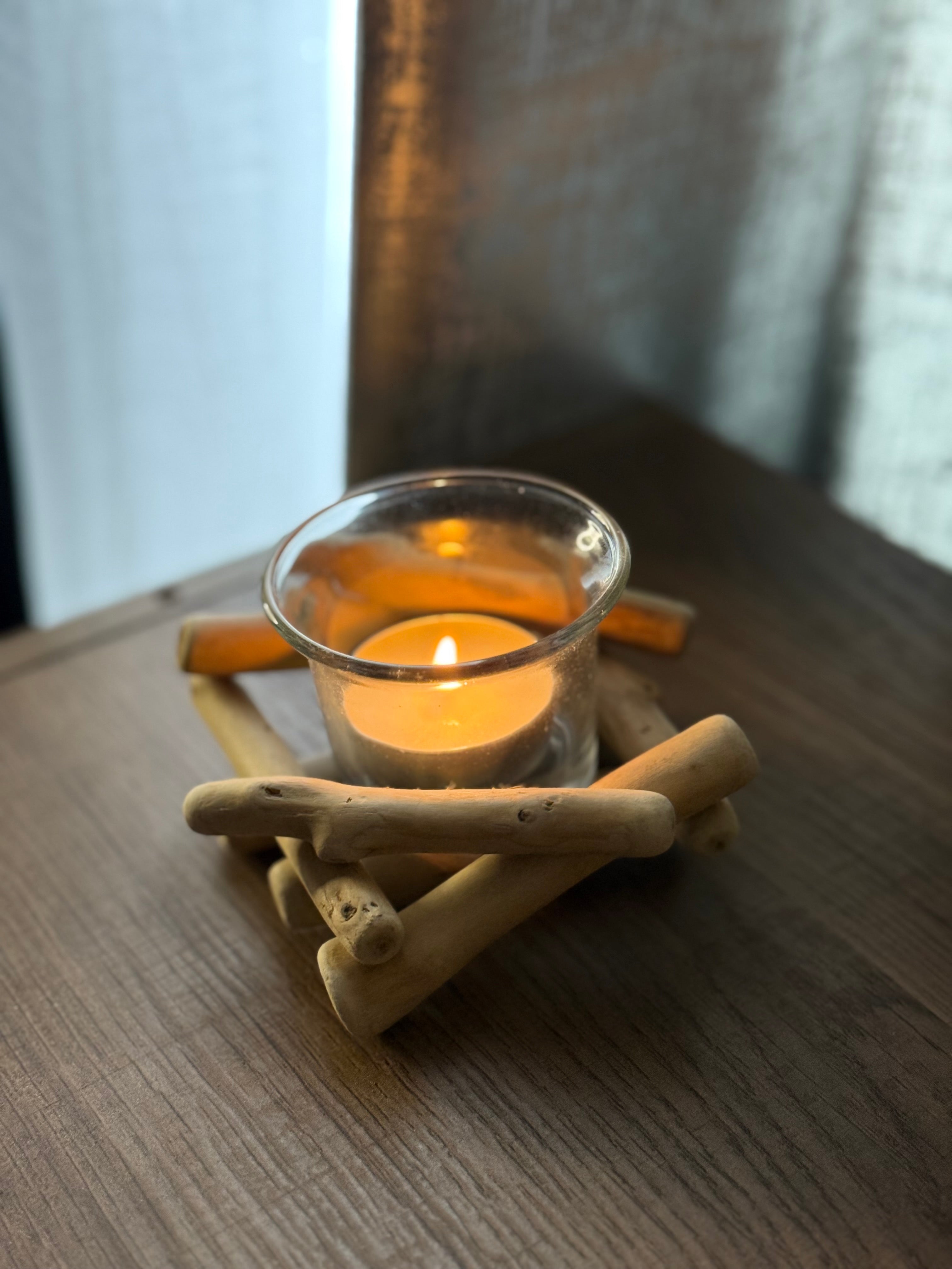 Small campfire tea light candle holder ONLY A FEW LEFT!