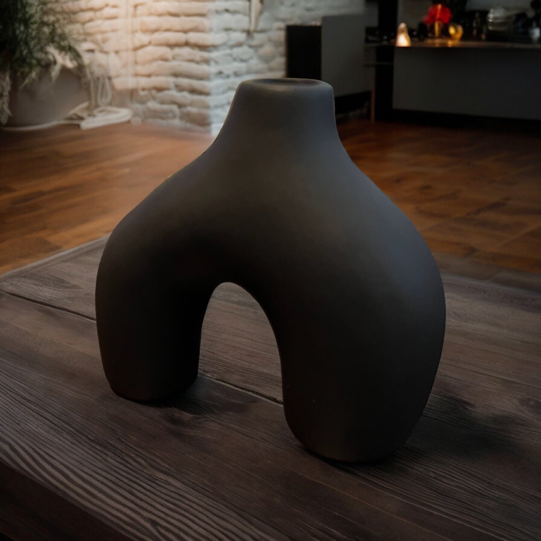 Small elephant trunk vase